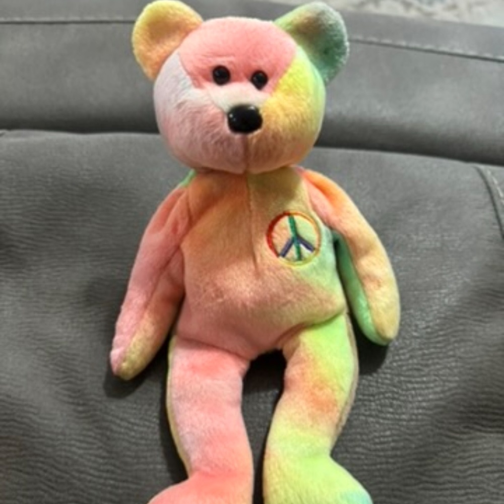 1996 TY‎ Beanie Babies Peace Bear